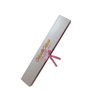 Custom Logo Hair Bundles Extension Packaging Boxes with Ribbon